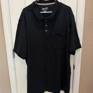 Duluth Trading Co Black Men's Polo Shirt